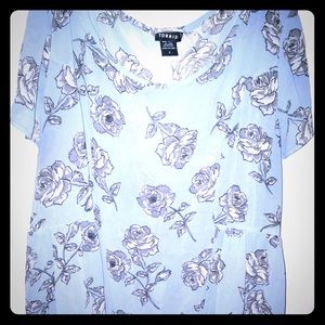 Peplum blouse